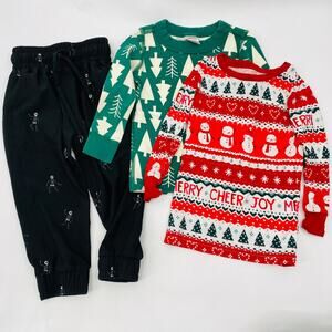 Holidays kids bundle (little sleepies, hanna andersson, albion)